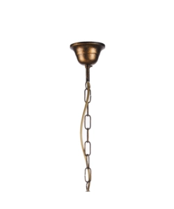 LAMPADARIO 5 LUCI ONLI "DELIA" BRONZO E14